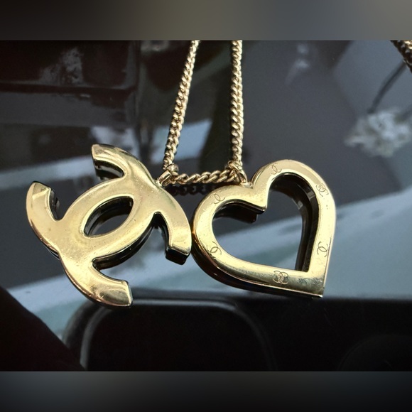 LOT 2003 24K gold plated CHANEL vintage necklace - Picture 5 of 9